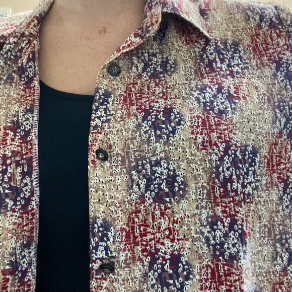 Colorful button up - Picture 3 of 3